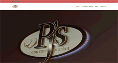 Desktop Screenshot of pjsgourmetmarket.com